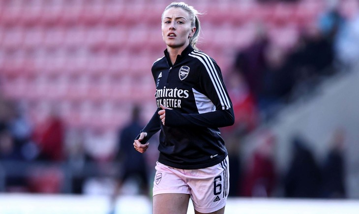 Leah Williamson looking forward to being a new signing on